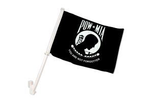 POW-MIA (Standard) Double-Sided Car Flag