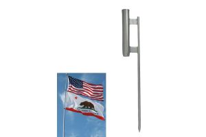 Ground Spike For 24ft Fiberglass Flag Pole